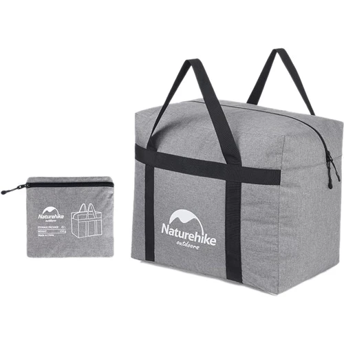Спортивна сумка Naturehike NH17S021-М 45 л сіра