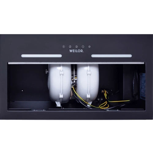 Вытяжка Weilor PBS 52650 GLASS BL 1250 LED Strip: Рекомендуемая площадь помещения (при высоте 2,7 м), м² более 28.5