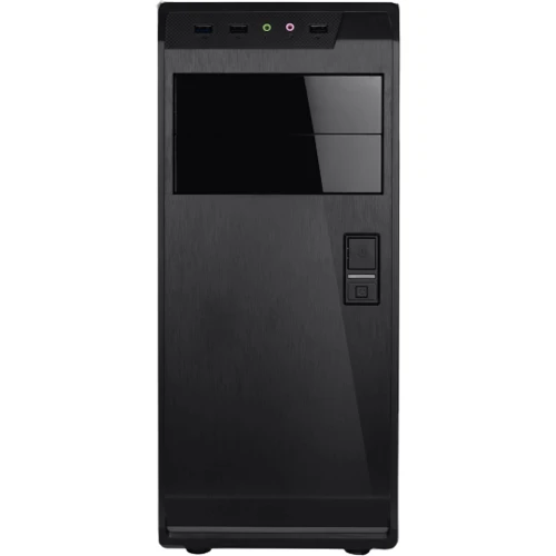 Корпус BTC A405U Black: Матеріал передній панелі пластик