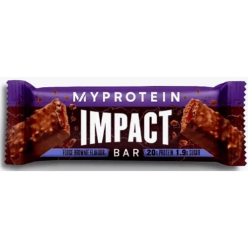 Протеиновые батончики Myprotein Impact Protein Bar 12x64g / Fudge Brownie: Пол Унисекс