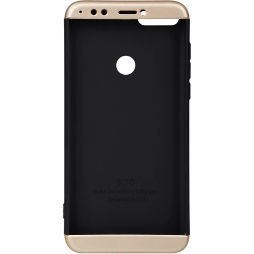 Чехол для телефонов BeCover Case 360° Super-protect Black/Gold for Huawei Y7 Prime 2018 (702250)
