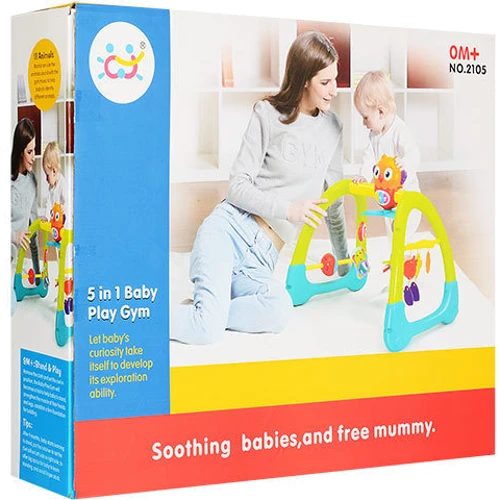 Розвиваючий центр 5 в 1 Huile Toys Весела галявина (2105): Розмір, см 60х47х52