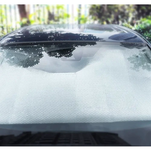 Автомобільна шторка на вікно HOCO ZP3 Magnificent car sunshade Silver фото 6