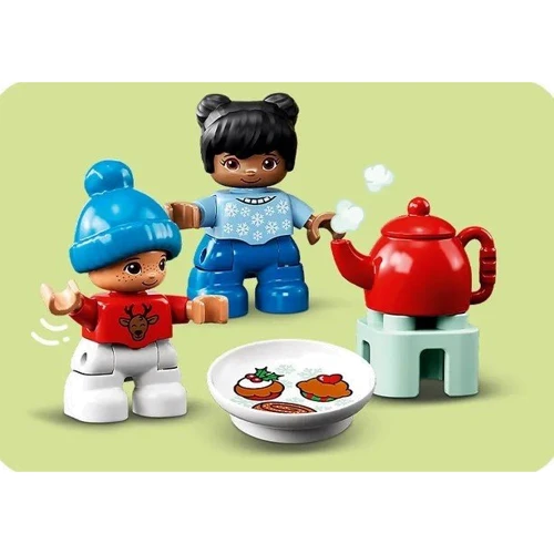 Конструктор LEGO DUPLO Пряничный домик Санты 50 деталей (10976) фото 4