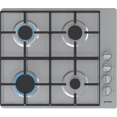 Варильна поверхня Gorenje G640XHS: Кількість конфорок 4