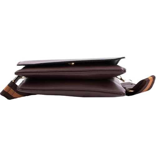 Женская сумка почтальонка Valiria Fashion темно-коричневая (4DETBI8809-10): Страна производитель Китай