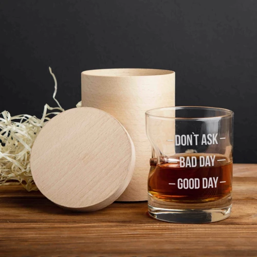Стакан BeriDari с пулей "Don't ask. Bad day. Good day" для виски 300 мл: Производитель BeriDari