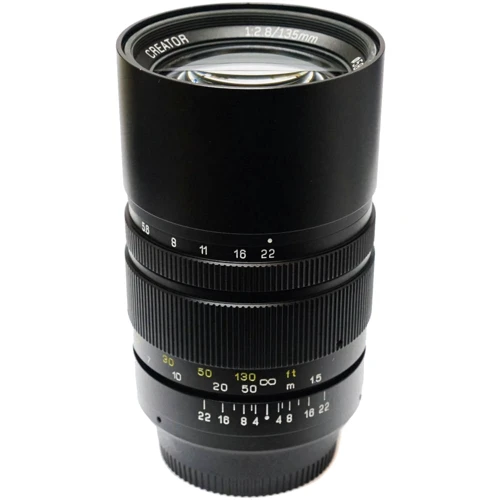Объектив для фотоаппарата Mitakon 135mm f/2.8 ver II (MTK135M2BKFEF): Диаметр резьбы для светофильтра 58 мм