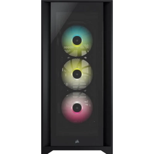 Корпус Corsair iCUE 5000X RGB Tempered Glass Black (CC-9011212-WW): Форм-фактор материнской платы E-ATX/ATX/MicroATX/Mini-ITX