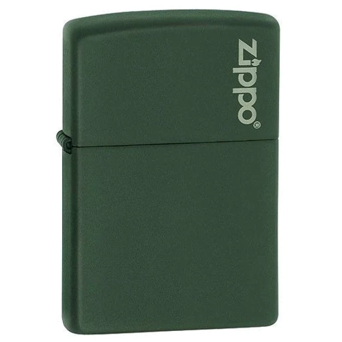 Зажигалка Zippo 221GREEN MATTE w/ LOGO (221ZL)