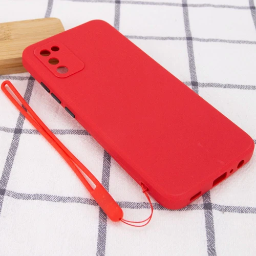 Аксесуар для смартфона Mobile Case Square Full Camera Red for Samsung A025 Galaxy A02s: Тип накладка на задню частину