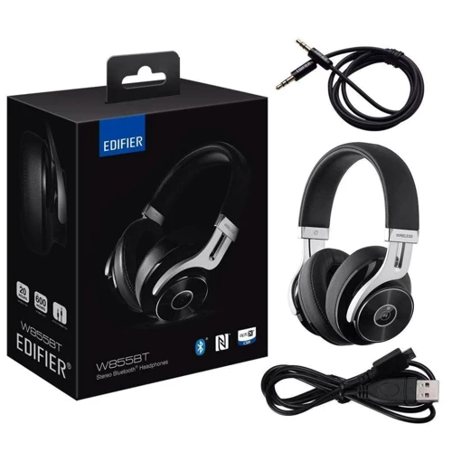 Наушники Edifier W855BT Black: Тип излучателя динамический