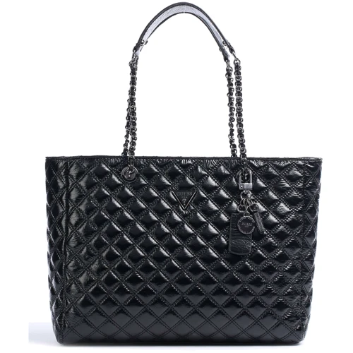 Женская сумка тоут Guess Cessily Tote черная (HWKM7679230-BLA)