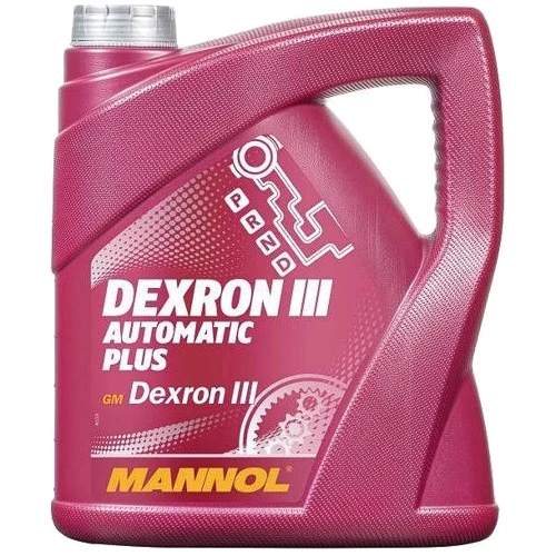 Трансмісійна олія Mannol Dexron III Automatic Plus, 4л (MN8206-4)