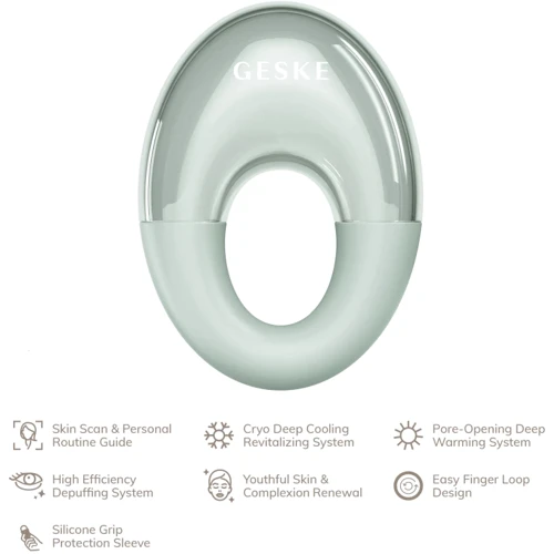 Массажер GESKE Cool&Warm Eye Massager 7в1 green