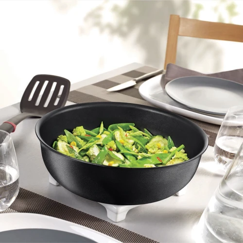 Tefal Expertise Ingenio Вок 28 см (2100107370): Материал ручки Нет
