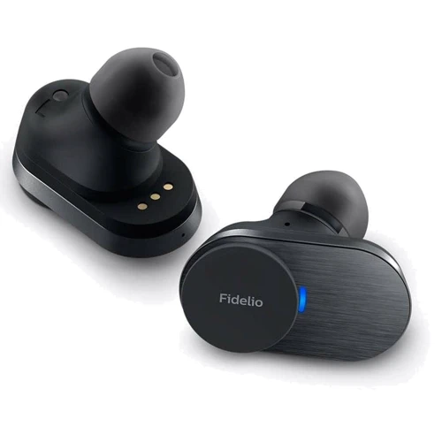 Навушники Philips Fidelio T1 ANC Pro+ Hi-Res IPX4 Black (T1BK/00): Тип конструкції вкладиші