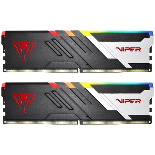 Patriot 64 GB (2x32GB) DDR5 6000 MHz Viper Venom RGB (PVVR564G600C36K)