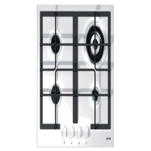 Варочная поверхность газовая Gorenje G6N50AW: Рабочая поверхность эмаль