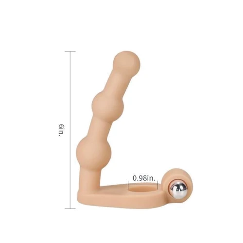 Насадка для двойного проникновения LoveToy The Ultra Soft Double Bead 6''