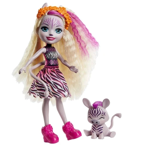 Кукла Mattel Enchantimals Зебра Зеди