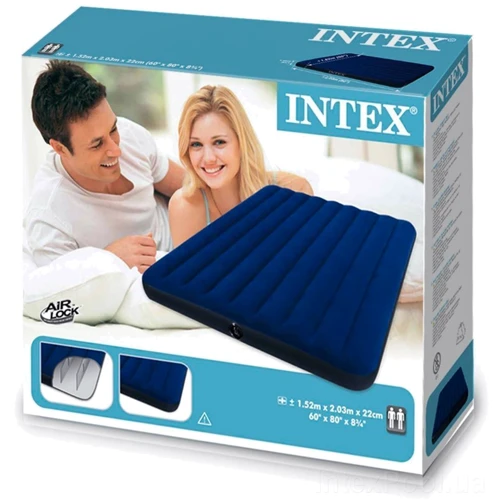 Надувний матрац Матрац для відпочинку Intex Сlassic (68759): Кількість місць 2