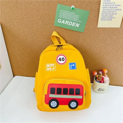 Детский рюкзак Evo-kids Small Bus Yellow (2418-7 Yellow Bus): Возрастная группа от 2 до 7 лет