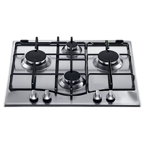 Варочная поверхность газовая Hotpoint-Ariston PC 640 MS (IX): Расположение панели спереди по бокам