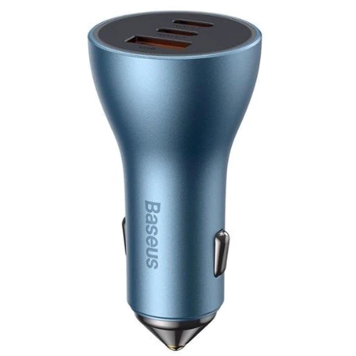 Зарядное устройство Baseus Car Charger USB+2хUSB-C Golden Contactor Pro 65W Blue (CGJP010003): Особенности USB-C, Power Delivery (PD), Быстрая зарядка