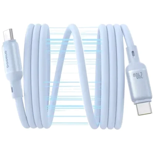 Кабель Baseus Cable USB-C to USB-C PicoGo Magnetic Liquid Silicone 240W 1m Blue (P10376800311-00): Тип USB-C - USB-C