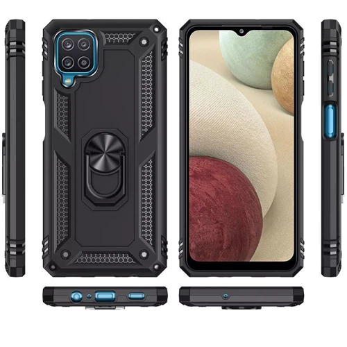 Чехол для телефонов BeCover Military Black for Samsung A225 Galaxy A22/M325 Galaxy M32 (706636): Материал TPU (термополиуретан) и пластик