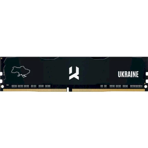 GOODRAM 8 GB DDR4 3200 UKRAINA IRDM X Black (IRK-3200D464L16SA/8G): Тип DDR4