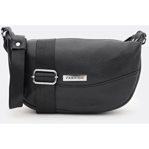 Женская сумка через плечо Borsa Leather черная (K12242bl-black): Пол Женский