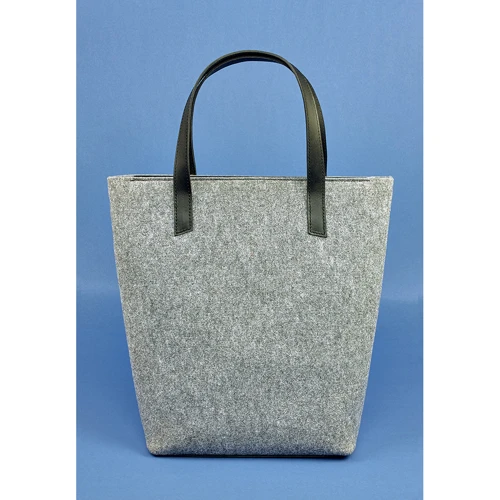Жіноча сумка шоппер BlankNote чорна (BN-BAG-17-felt-g): Тип Сумки