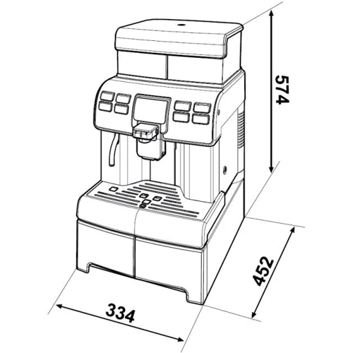 Кофеварка Saeco Aulika Top High Speed Cappuccino RI V2: Мощность, Вт 1400