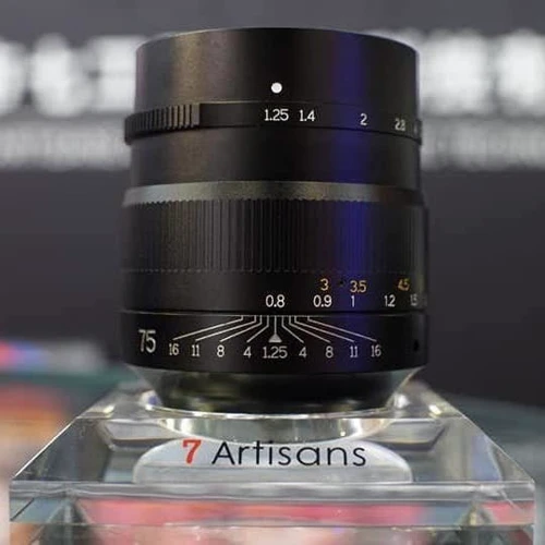 Об'єктив для фотоапарата 7Artisans 75mm f1.25 (Leica M Mount): Тип об'єктива Длиннофокусный