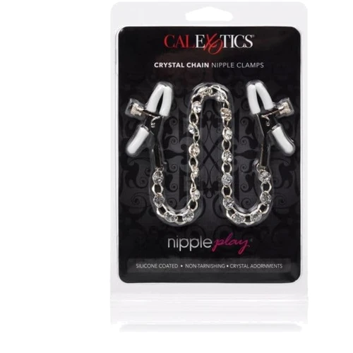 CalExotic Crystal Chain Nipple Clamps зажимы для сосков