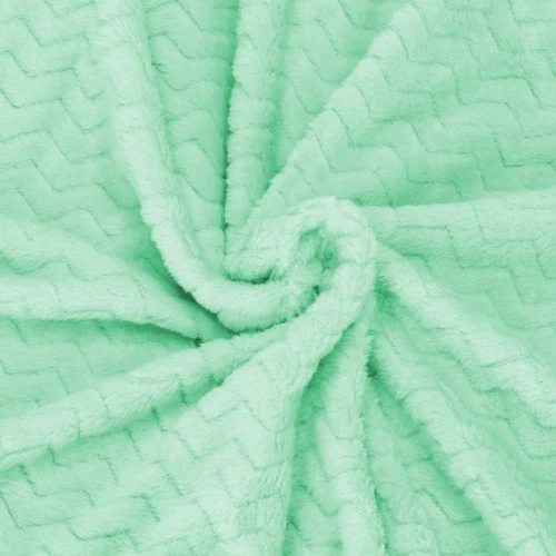Плед Springos Extra Soft 130x180 см мятный (HA7133) фото 5