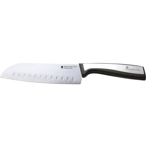 Ніж санток MasterPro Sharp BGMP-4112 17.5 см (00000025326): Лезо Нержавеющая сталь