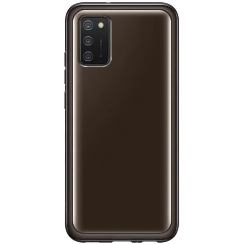 Чехол для телефонов Samsung Soft Clear Cover Black (EF-QA025TBEGRU) for Samsung A025 Galaxy A02s