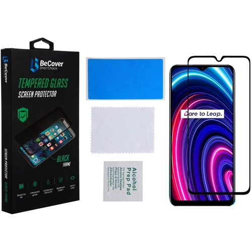 Аксессуар для смартфона BeCover Tempered Glass Black for Realme C25Y (707139)