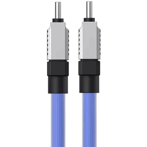 Кабель Baseus Cable USB-C to USB-C CoolPlay Series Fast Charging 100W 2m Blue (CAKW000303): Тип USB-C - USB-C