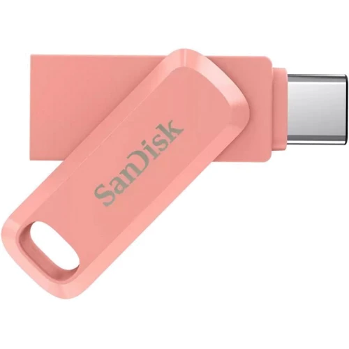 USB-флешка SanDisk 128GB Ultra Dual Drive Go USB 3.1/Type-C Peach (SDDDC3-128G-G46PC): Стандарт USB USB Type-C / USB 3.1