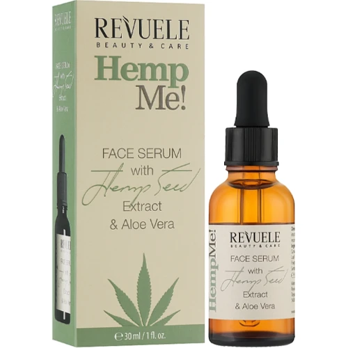 Revuele Hemp Me! Face Serum With Hemp Seed Сыворотка для лица с конопляным маслом 30 ml