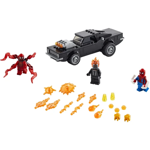 Конструктор LEGO Super Heroes Marvel Spider-Man Человек-Паук и Призрачный Гонщик против Карнажа (76173) фото 3