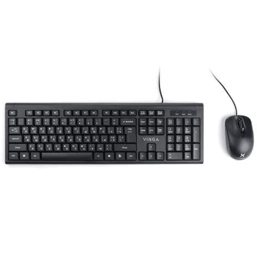 Комплект проводной Vinga KBS806 Black
