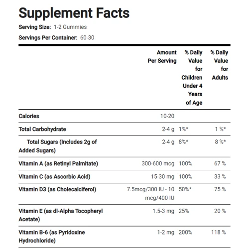Piping Rock Multivitamin+probiotic Мультивитамины + пробиотики 30 жевательных таблеток: Тип Комплексные