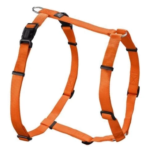 Шлея Hunter Vario-Rapid XS 10 мм 30-40 см нейлон оранжевая (4016739425942)
