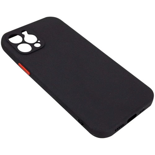 Чехол для iPhone Mobile Case Square Full Camera Black for iPhone 14 Pro: Материалы Термополиуретан