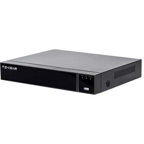 Реєстратор відеоспостереження Tecsar B8CH4AB QHD +: Тип носія HDD